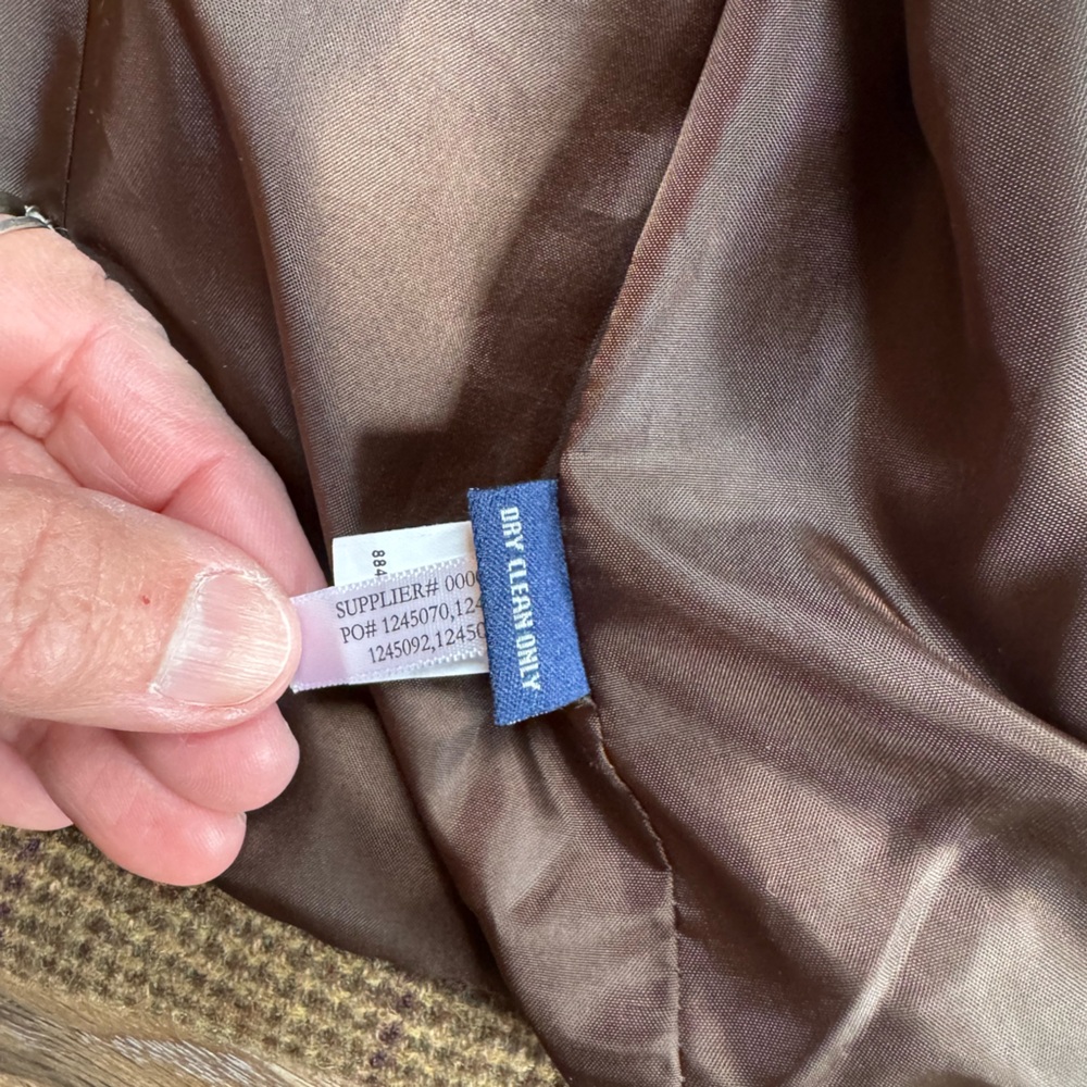 Classic Chaps XL Wool and Corduroy riding vest - Picture 5 of 15